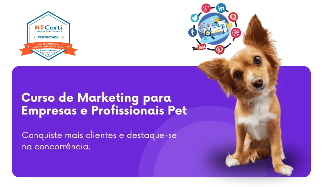 Curso de Marketing para Empresas e Profissionais do Mercado Pet, Curso de Marketing para Empresas e Profissionais