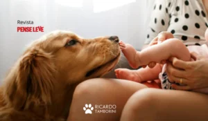 convívio entre crianças e animais de estimação